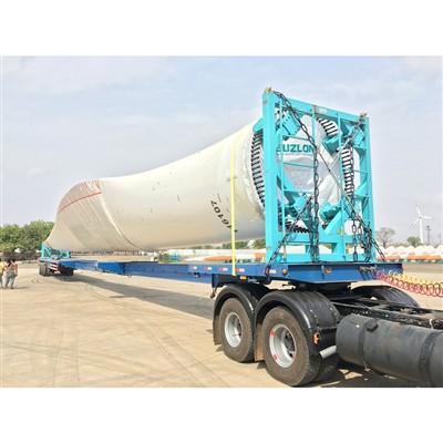 스프링 서스펜션 윈드 블레이드 트레일러